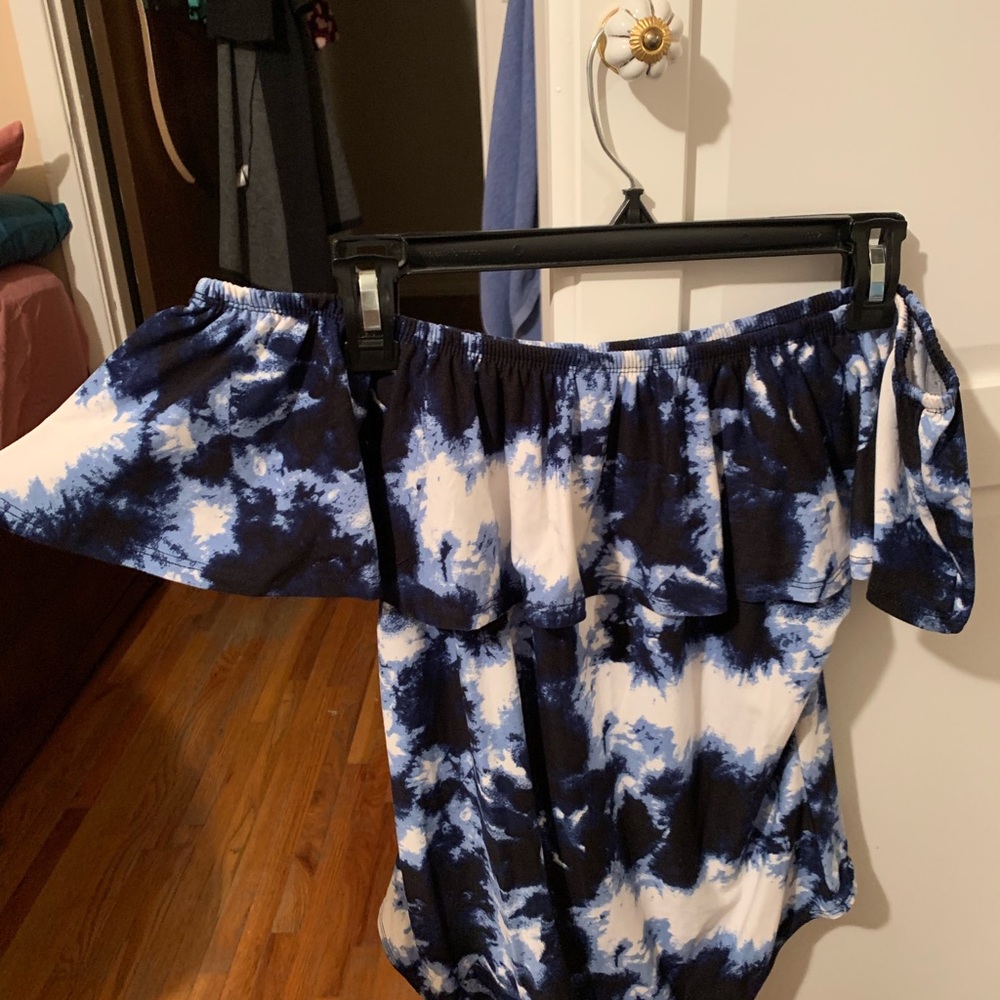 Tie dye bodysuit